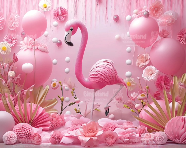 tlo-fotograficzne-urodzinowe-flamingi-balon-scianka-szrokie-CL1388.webp