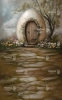 tlo-wielkanocne-jajko-chatka-domek-CL1548.webp