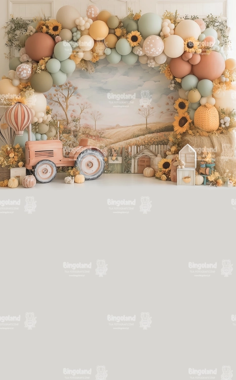 tlo-fotograficzne-farma-pastelowe-baloniki-sloneczniki-traktor-CL1692.webp
