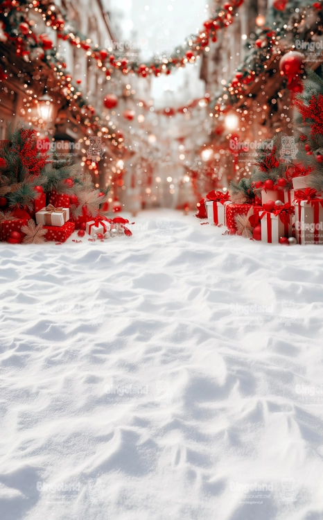 tlo-fotograficzne-swiateczne-uliczka-girlandy-bokeh-prezenty-czerwien-biel-Z772.webp