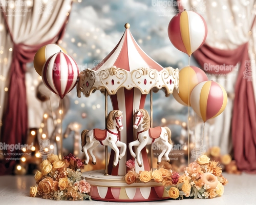 tlo-fotograficzne-karnawalowe-karuzela-koniki-balony-kurtyny-bokeh-kwiaty-CL1724.webp