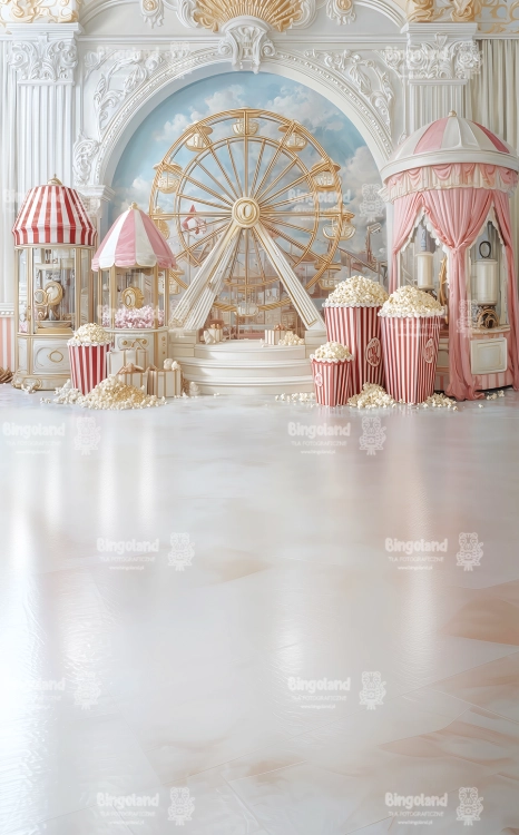 tlo-fotograficzne-palacowe-funfair-zlote-kolo-widokowe-popcorn-pastelowe-pawilony-CL1733.webp