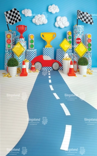 tlo-fotograficzne-dzieciece-wyscigi-samochodowe-rajdowiec-podium-CL1771.webp