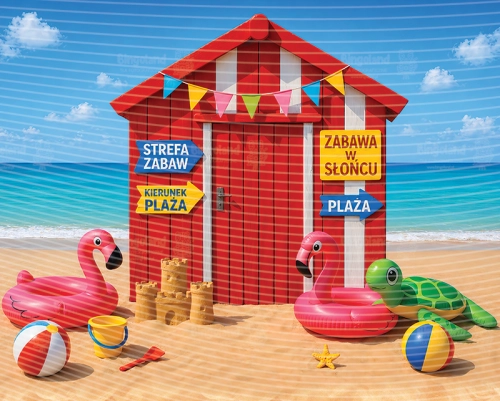 tlo-fotograficzne-plaza-lato-czerwona-budka-flamingi-sesja-wakacyjna-CL1804.webp