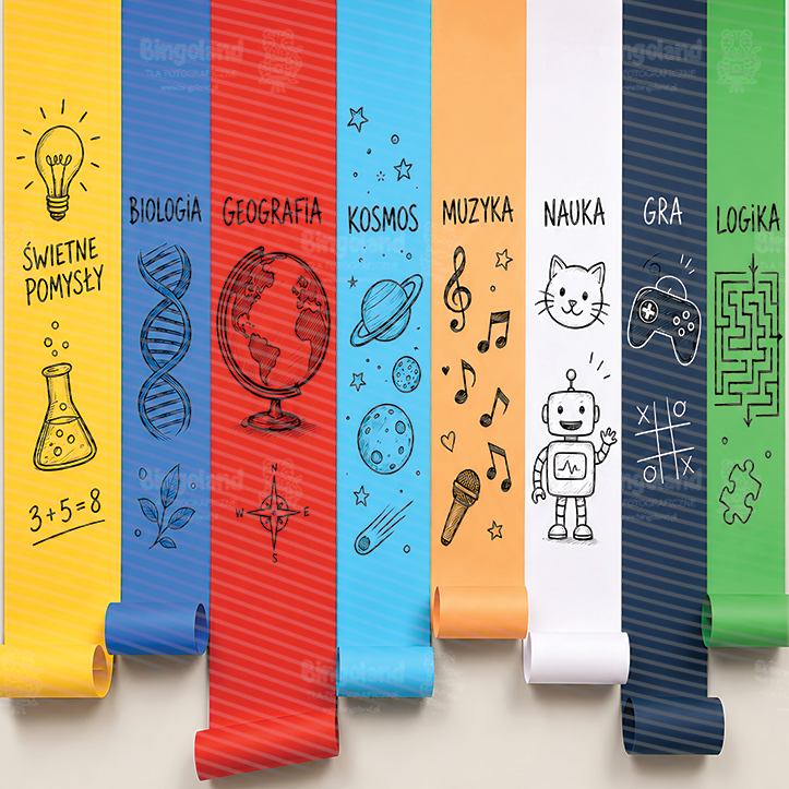 Tło Fotograficzne szkoła szkolne Świat Pełen Pasji – Edukacyjna Przygoda dla Małego Odkrywcy  CL 1812