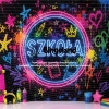 Młodzieżowe Tło Fotograficzne – Neonowe Graffiti i Deskorolka CL 1832