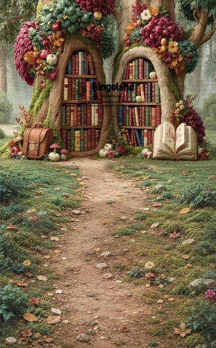 tlo-fotograficzne-magiczny-las-biblioteka-250x400-CL1834.webp