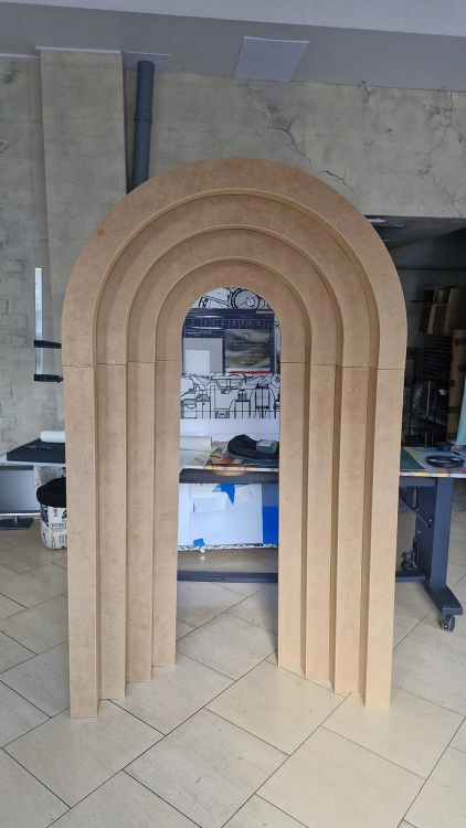 Portal Architektoniczny Łuk  3D – 4 stopiowy