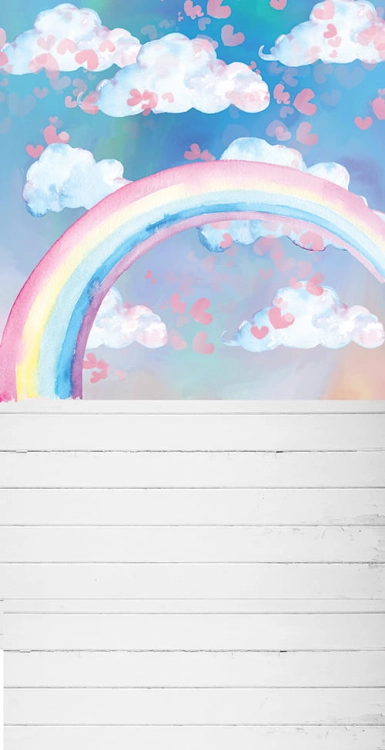 CL446  tło fotograficzne serca pastelowe walentynki .jpg