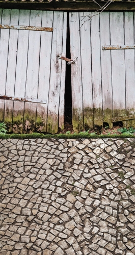 CL779  tła fotograficzne komunijne białe stare drzwi.jpg