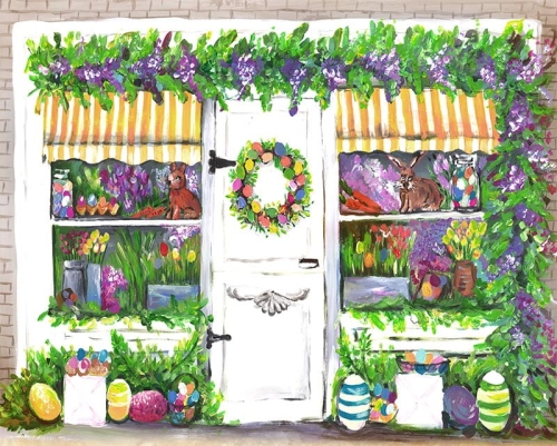 tło fotograficzne wielkanoc cl861.jpg