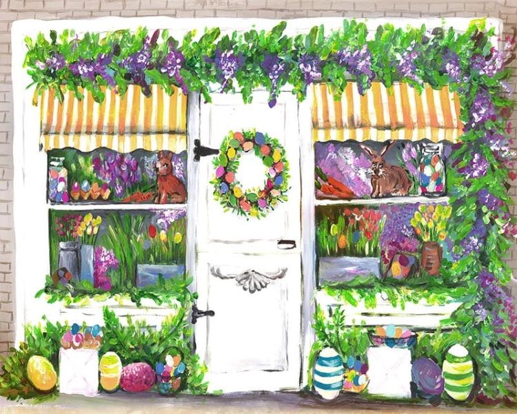 tło fotograficzne wielkanoc cl861.jpg