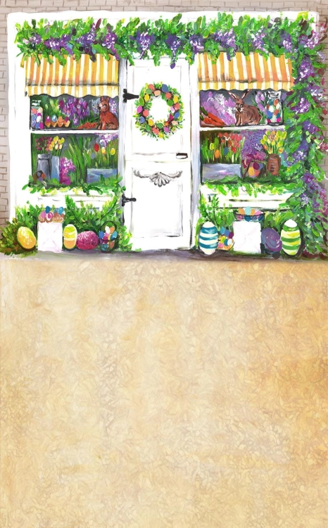 tło fotograficzne wielkanoc witryna cl861.jpg