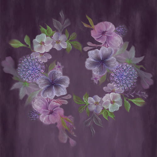 tło fotograficzne art  kwiaty fioletowe cl889.jpg