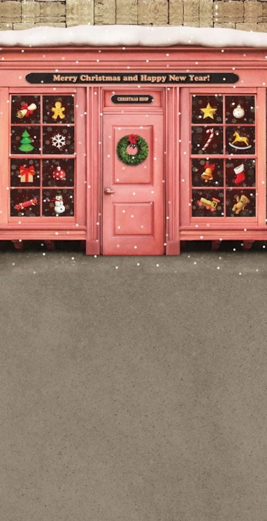 Z183  Świąteczne tło fotograficzne christmas shop www.bingoland.pl.jpg