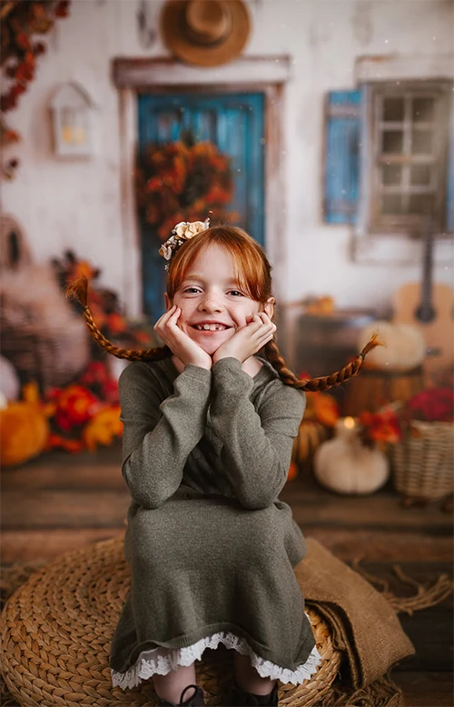 Jesienne tła fotograficzne do sesji zdjęciowych